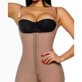 Fajas Colombianas Body Shaper with Abdominal Control – Medium Compression Bodysuit